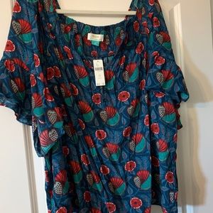 Anthropologie size 3x blouse